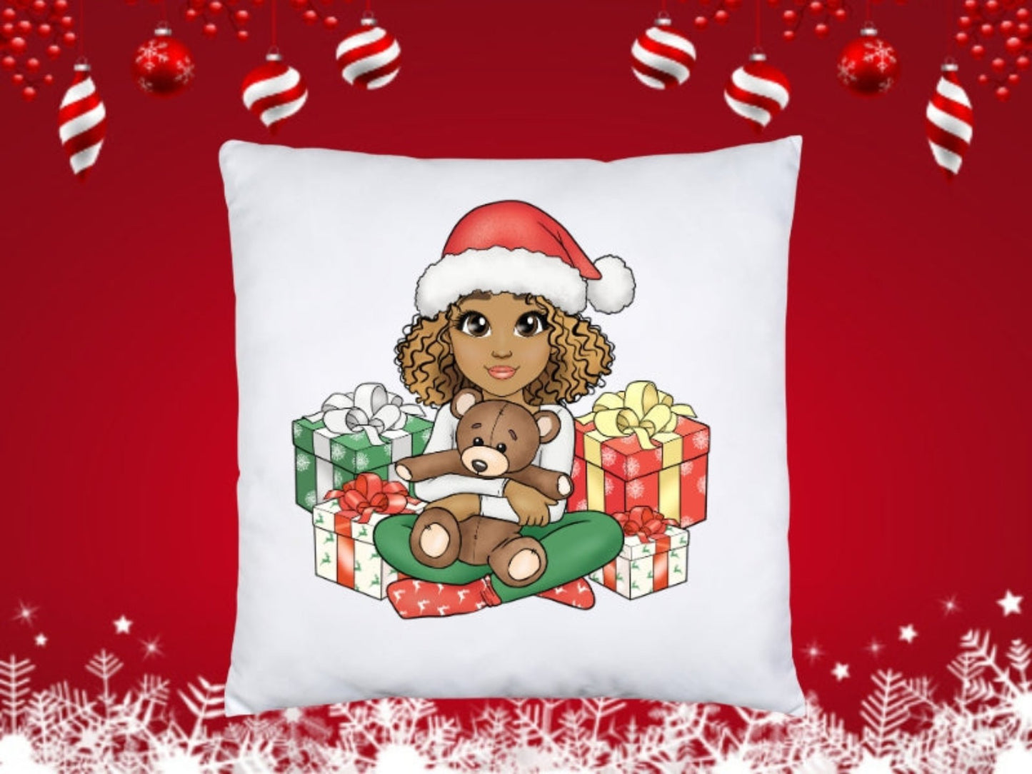 Holdiay Throw Pillow Covers.