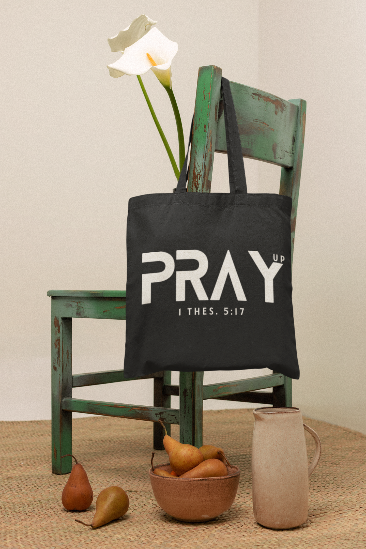 Pray-up Collection - Canvas Tote Bags