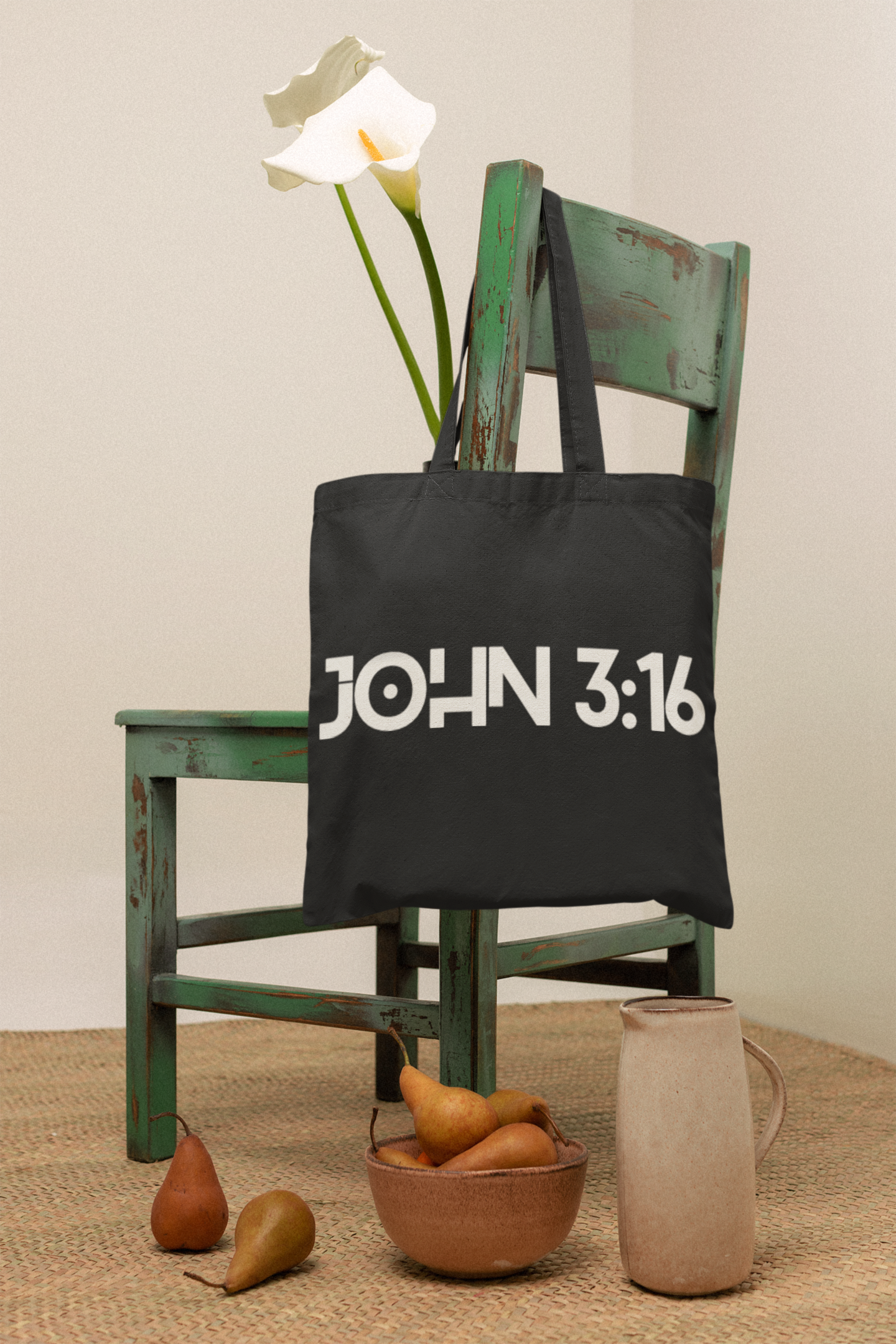 John 3:16 Canvas Tote Bag Collection.