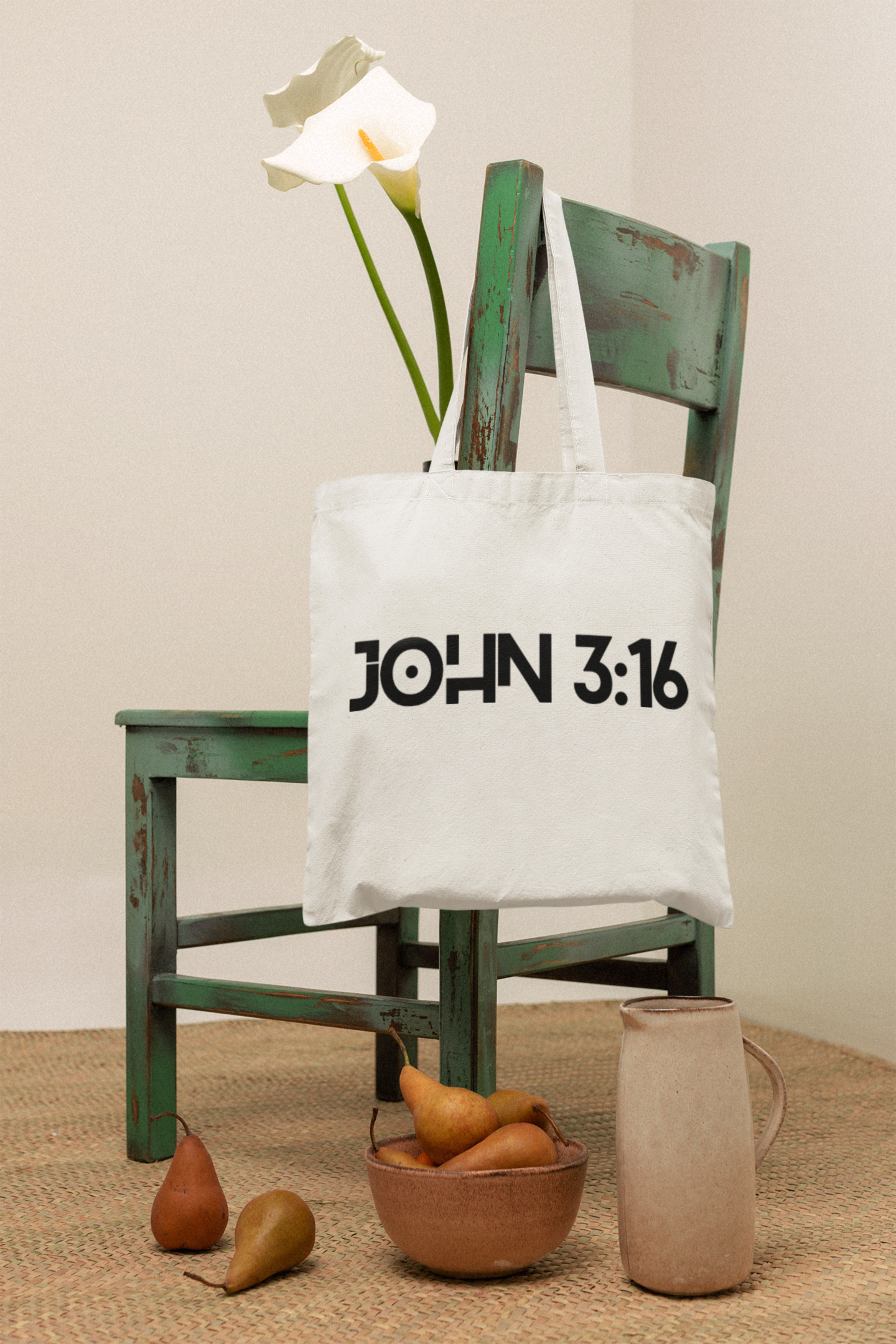 John 3:16 Canvas Tote Bag Collection.