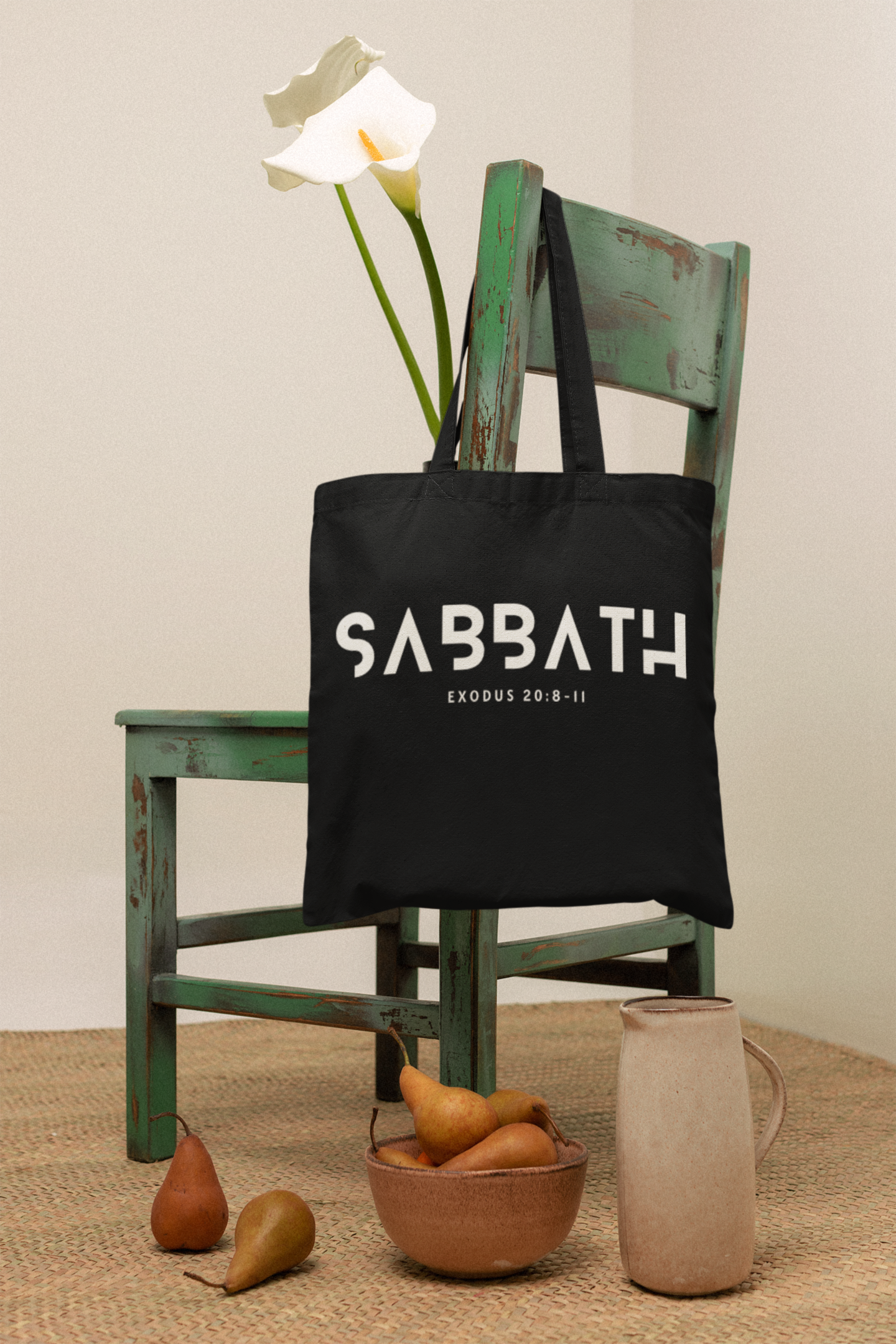 Sabbath Collection Canvas Tote Bags