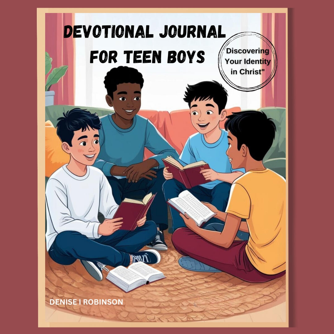 Devotional Journal for Teen Boys -Discovering your identity in christ