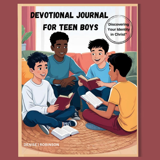 Devotional Journal for Teen Boys -Discovering your identity in christ