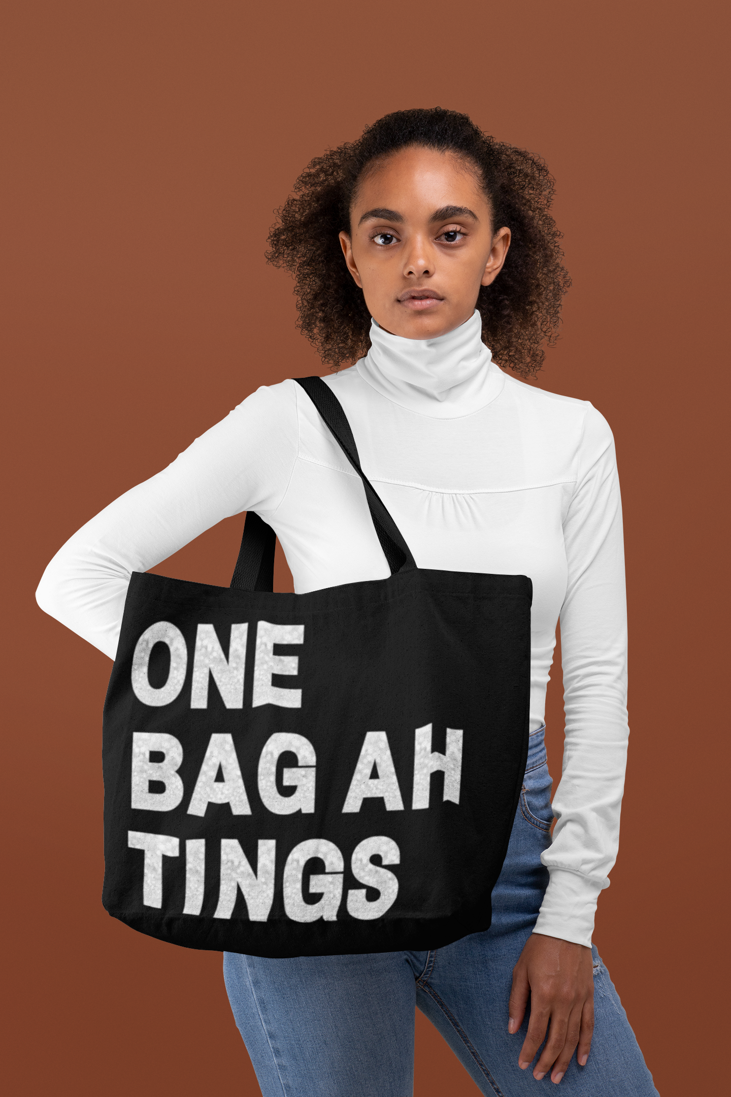 One Bag AH Tings Collections - Canvas Tote Bag