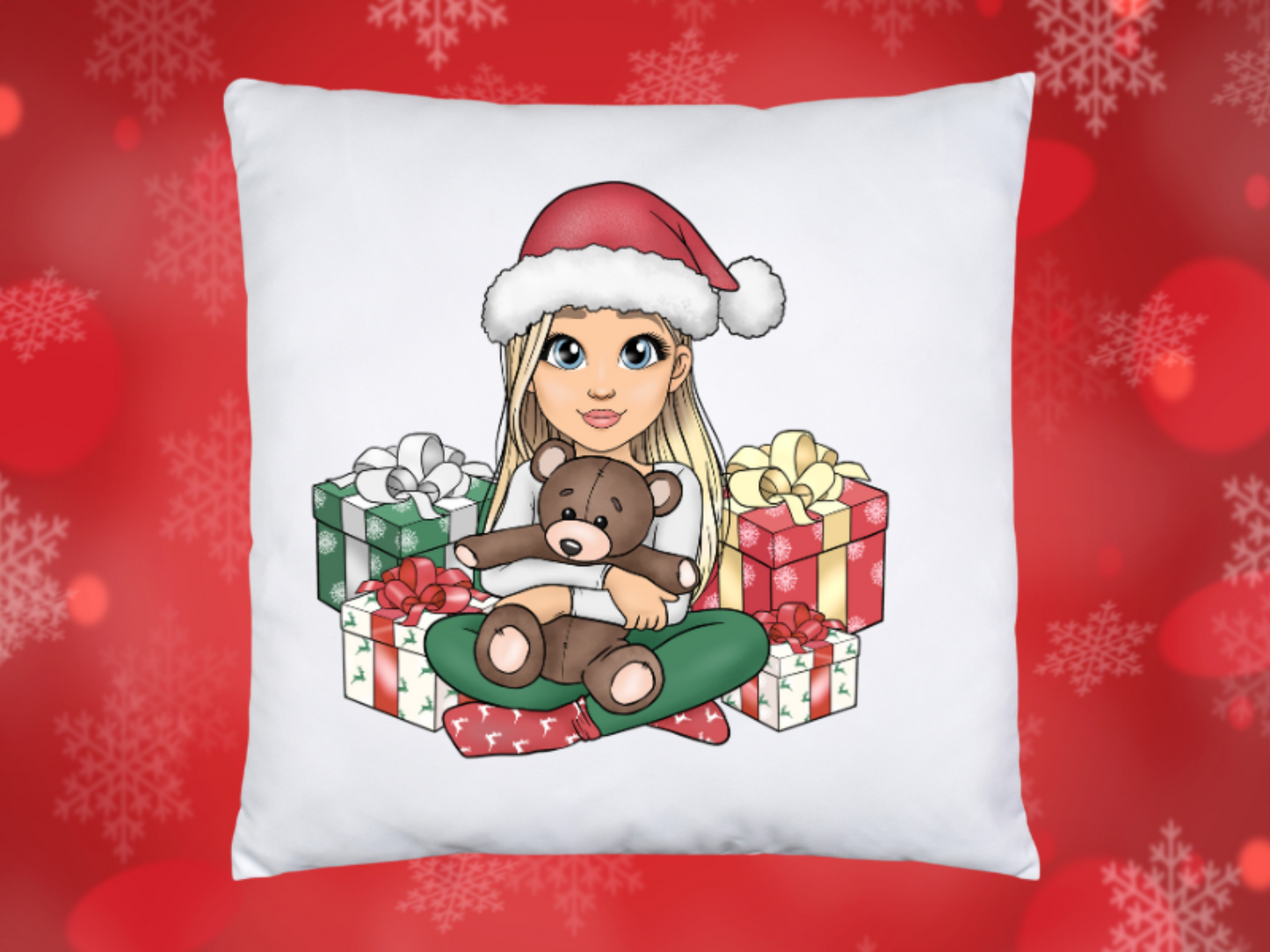 Holdiay Throw Pillow Covers.