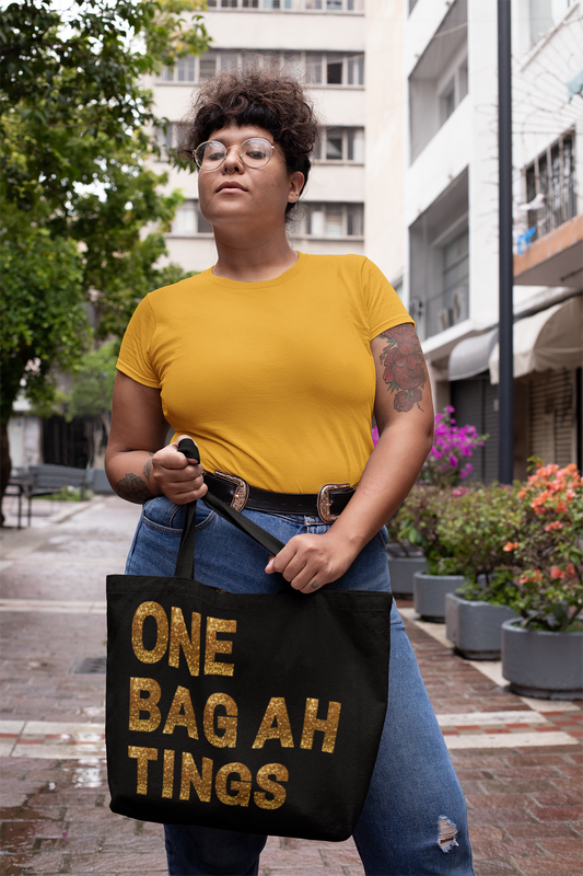 One Bag AH Tings Collections - Canvas Tote Bag