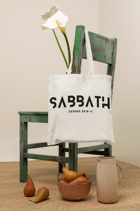 Sabbath Collection Canvas Tote Bags