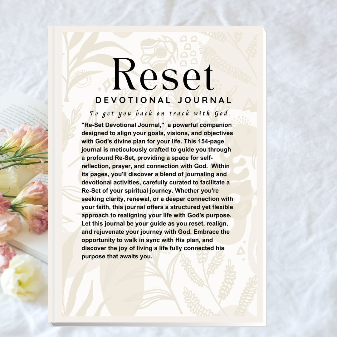 Reset Devotional Journal - To Get You Back On Track With God